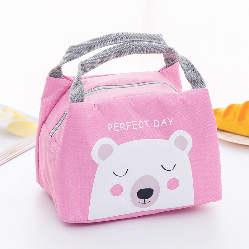 Baby Food Insulation Bag Portable Waterproof Thermal Oxford Lunch Bags Convenient Leisure Cute Cartoon Picnic Tote MBG0326