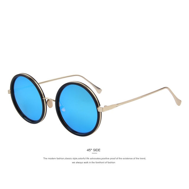 MERRY'S Fashion Women Round Sunglasses Brand Designer Classic Shades Men Luxury Sunglasses UV400