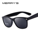 MERRY'S Men Polarized Sunglasses Classic Men Retro Rivet Shades Brand Designer Sun glasses UV400 S'683