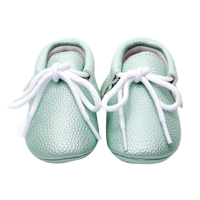 Baby Shoes For Kids Girls Toddler Boys Shoes Casual Soft Soled Lace-up Solid Baby Moccasins Sneakers Toddler Footwear