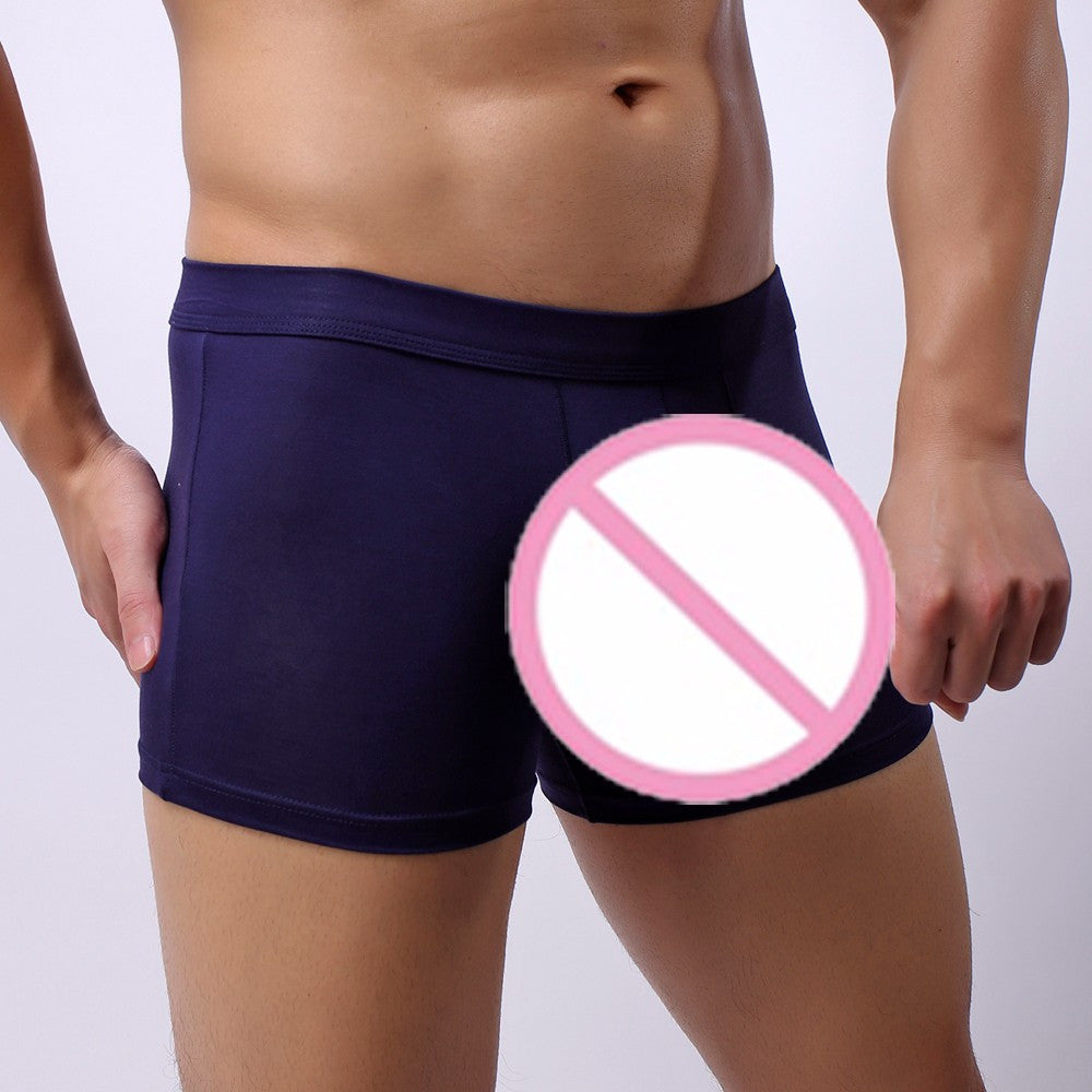 Trunks Sexy Underwear Men's Boxer Briefs Shorts Bulge Pouch Underpants