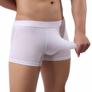 Trunks Sexy Underwear Men's Boxer Briefs Shorts Bulge Pouch Underpants