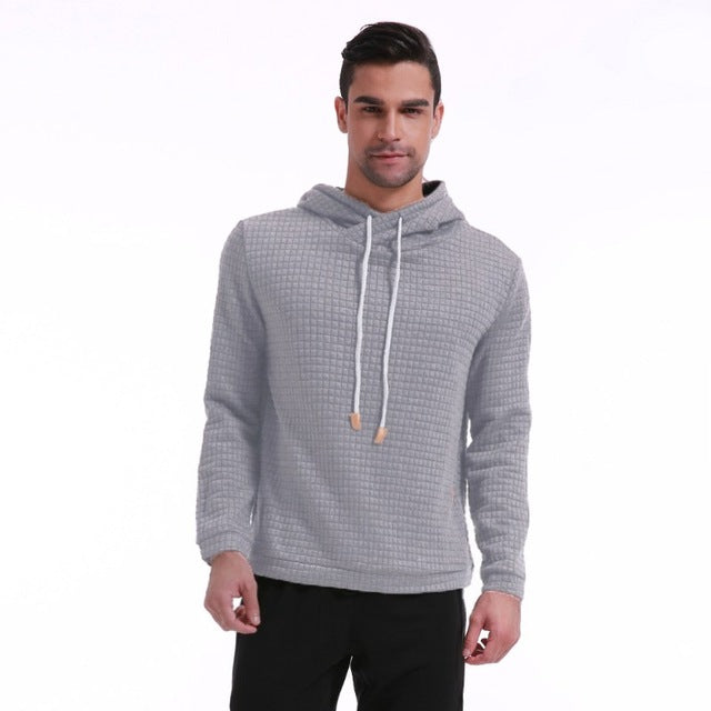 Men 2018 Hot Male Long Sleeve Solid Color Hooded Men's Sweatshirt Mens Hoodies Tracksuit Sweat Coat Casual Sportswear 3XL 4XL