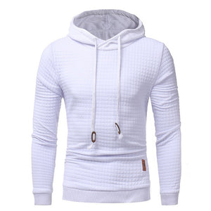 Men 2018 Hot Male Long Sleeve Solid Color Hooded Men's Sweatshirt Mens Hoodies Tracksuit Sweat Coat Casual Sportswear 3XL 4XL