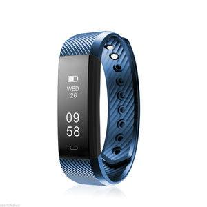 ID115HR Bluetooth Smart Bracelet the Fitness Tracker Heart Rate Monitor