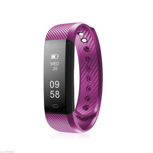 ID115HR Bluetooth Smart Bracelet the Fitness Tracker Heart Rate Monitor