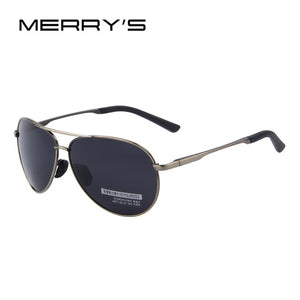 MERRY'S Fashion Men's UV400 Polarized Sunglasses Men Driving Shield Eyewear Sun Glasses